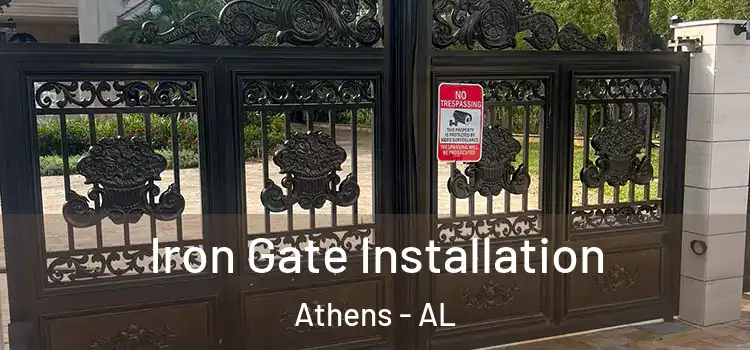 Iron Gate Installation Athens - AL